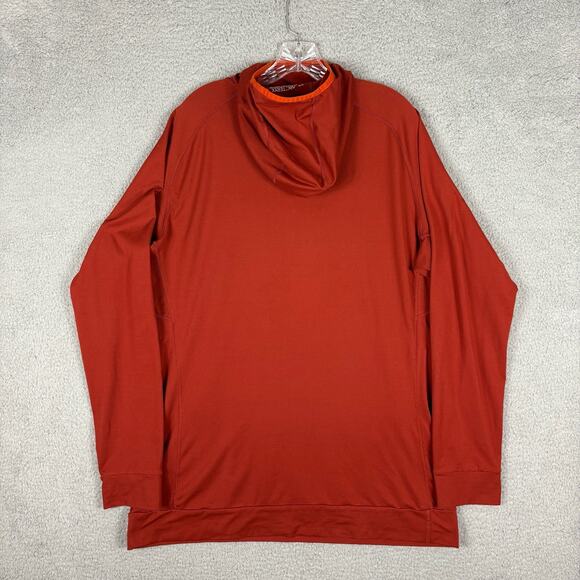 ARC'TERYX Delta Hoody Men’s XL Burnt Orange Baselayer Fleece Casual Performance - Picture 2 of 11